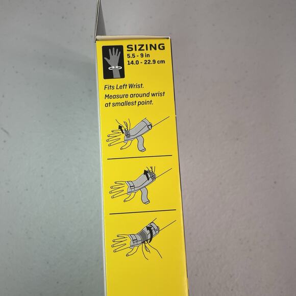 Futuro 3M Left Wrist Deluxe Stabilizer Firm Support Adjustable 5.5-9” Breathable - Picture 4 of 6